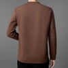 Spring and Autumn Men's Casual Long sleeved Round