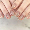 Colorful Glossy Acrylic Press On Nails Long Coffin Tips