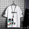 Set for Men T shirt Men's Summer Leisure Suit Trend Printing Short Sleeve T-shirt