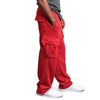 Men's Straight Fit Joggers Sweatpants Multi-Pocket Style