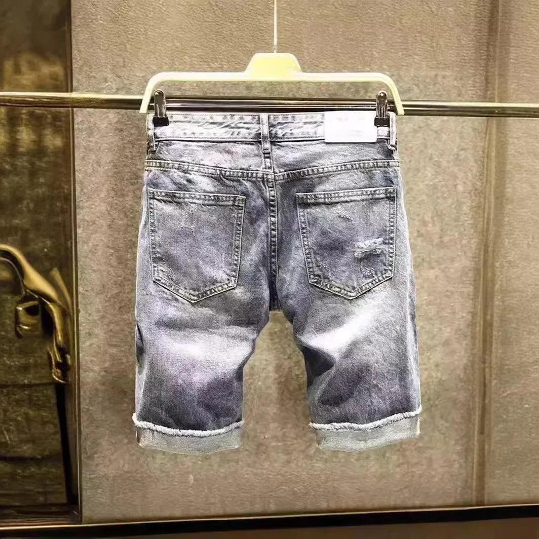 Men's Trendy Denim Shorts: Effortlessly Cool for Summer