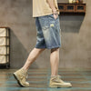 Versatile Men's Short Jeans: Casual Loose and Comfortable
