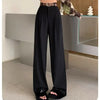 High Waist Wide Leg Suit Pants