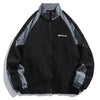 Jacket Men High Street Patchwork Windbreaker Coats Women Spring Autumn