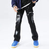 Y2K Fashion Washed Flared Jeans Pants Straight Hip Hop