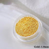 0.4mm-1.5mm Nail Art Beads Steel Ball Metal Micro Caviars Alloy