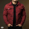 Loose Fit Mens Denim Jacket