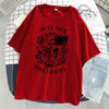 Just One More Chapter Skull Graphic T-Shirt