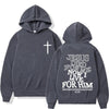 Jesus Died for Me Women’s Cross Hoodie