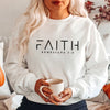 Trendy Faith Sweatshirt Bible Verse Hoodie for Women