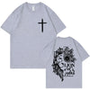 Jesus Lion of Judah Print T-shirt