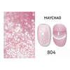 Cat Eye Gel Nail Polish With Magnet Soak off UV Holographic