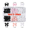 Crystal Nail Rhinestones 24pcs Transparent Alloy Ice Pile Drill