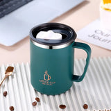 500ml Thermos Mug: Stainless Steel 304, Leak Proof, Vacuum Insulated - Ideal for Coffee and Hot Drinks
