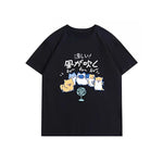 Women Korean Fashion Tees Y2k T-shirt Harajuku Pullover Shirt Girls Kawaii Tops