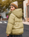 2024 Winter Down Jacket For Girl 90% White Duck Down Hooded