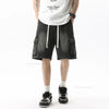 Retro Vibes: Loose Denim Shorts for Effortless Summer Style