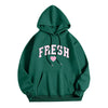 Printed Letter Crew Neck Sweatshirt Fresh Love Hooded Pullover