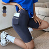 Sports Shorts High Waist Fitness Shorts Casual Streetwear Short Trousers