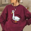 Registered Silly Goose Nurse Funny Graphic Sweatshirts