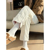 Winter Women's Trousers 2024 Thickened Warm
