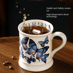 Vintage Mug Valentine's Day Ceramic Mugs For Girls Niche Design Gift High-Value