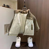Boys Jacket 2024 Autumn And Winter Thick Jacket