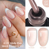 7ML Pink Glitter Quick Extension Gel Nail Polish Gold Foils