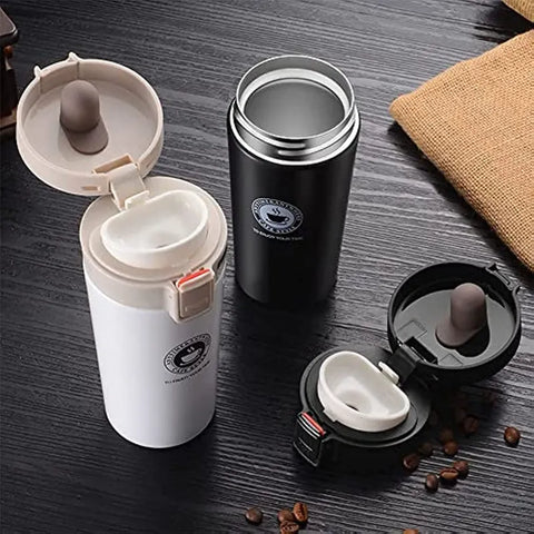 380ml Thermos Coffee Cup Tea Mug Double Layer Stainless Steel Vacuum