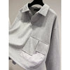 2024 Spring Autumn Trendy Pullovers Women Loose Casual Thin Tops