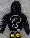 Bright Brick Large Printed Hoodie Pattern Sweatshirt Retro Street Kawaii