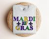 Vintage Mardi Gras Sweatshirt Carnival Celebration