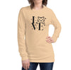 Letter Print Love Cat Women Sweatshirt