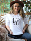 Letter Print Love Cat Women Sweatshirt