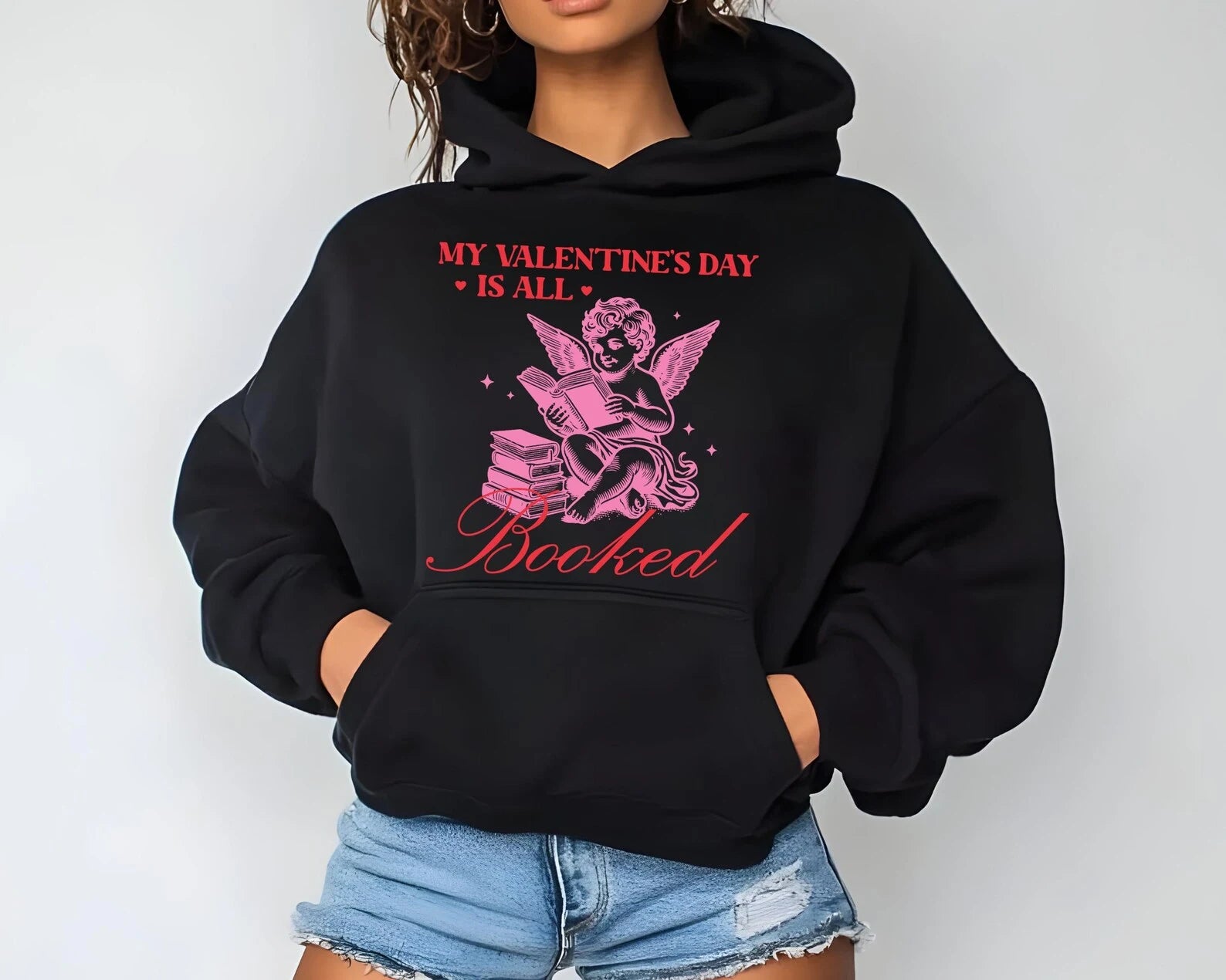2025 Retro All Booked for Valentine's Sweatshirt