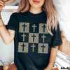 Trendy Cross Retro Christian Graphic Tees