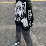 Anime Gothic Pullovers Japanese (e)