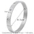 Beautiful Lovers Bracelets Stainless Steel Bangles and Bangles Cubic