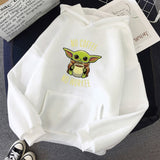 Baby Yoda Cartoon Star Wars Sweatshirt No Coffee