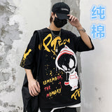 Street Anime Japanese Men Shirt Rapper