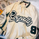 Harajuku Bomber Jackets Baseball Jacket Style Varsity Hiphop Streetwear