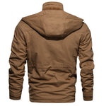 Winter Fleece Jacket Casual Thick Thermal Coat Army