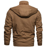 Winter Fleece Jacket Casual Thick Thermal Coat Army