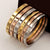 Beautiful Lovers Bracelets Stainless Steel Bangles and Bangles Cubic