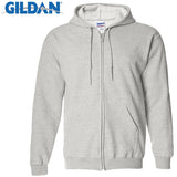 Gildan Cardigan Men's Hoodies Sweatshirt With Zipper
