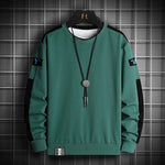 Streetwear Solid Pullover Sweatshirt Hoodie (e)