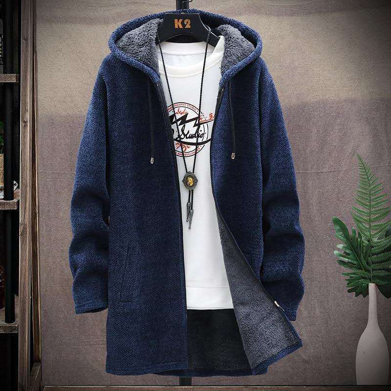 Winter Jacket Hooded Sweater Thick Warm Coat