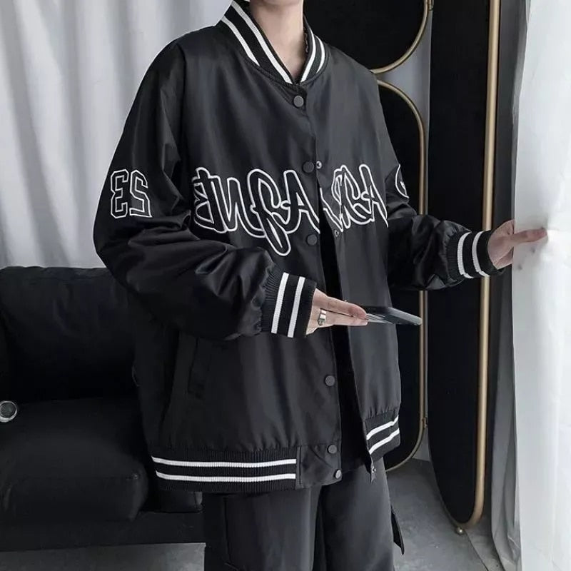 Trendy Fashion Letter Printing Embroidered Oversized Baseball