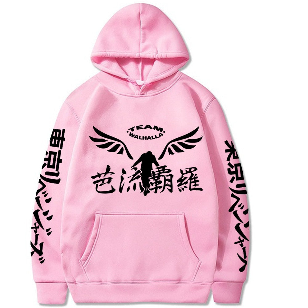 Valhalla Tokyo Revengers Hoodies Hot Anime Cosplay Pullover