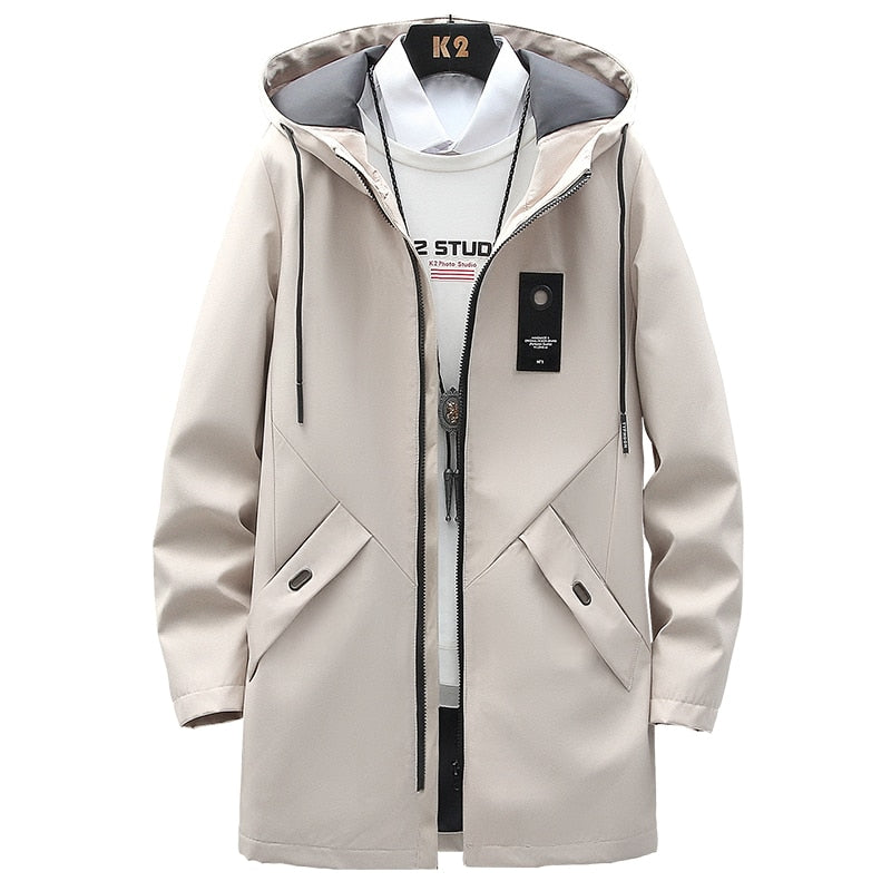 Jackets And Coats 2022 Hooded Streetwear Hip Hop Windbreaker